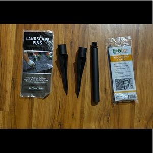 Landscape Bundle With Pins, Anchor Spikes, Landscape Ground Spikes (New)